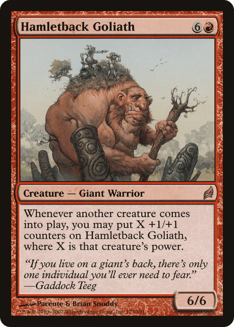 Hamletback Goliath (173) — Lorwyn
