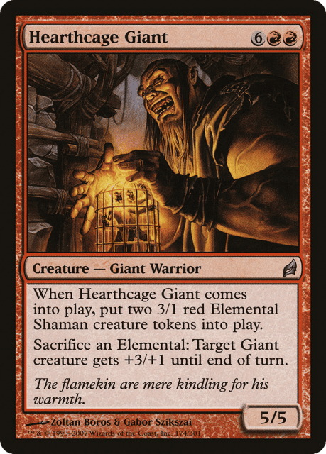 Hearthcage Giant (174) — Lorwyn