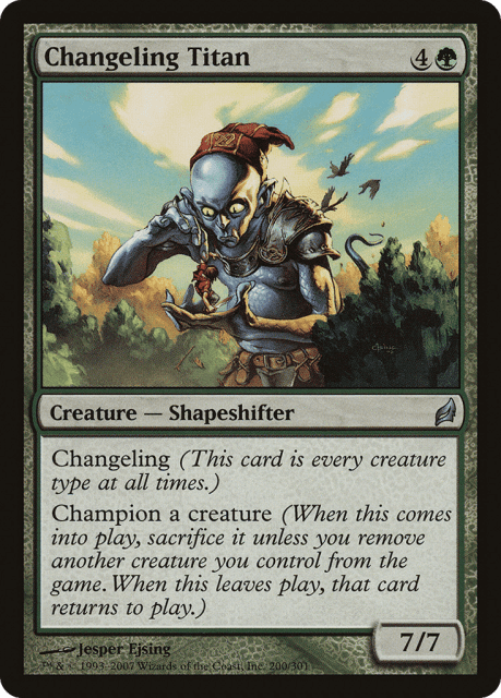 Changeling Titan (200) — Lorwyn