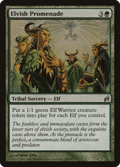 Elvish Promenade (208) — Lorwyn
