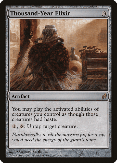 Thousand-Year Elixir (263) — Lorwyn