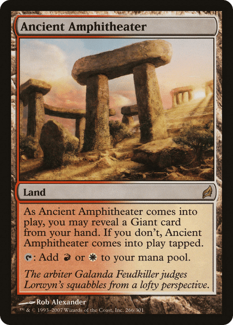 Ancient Amphitheater (266) — Lorwyn