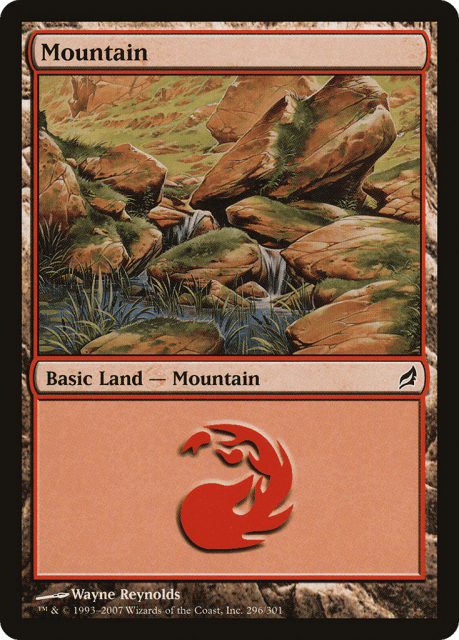Mountain (296) — Lorwyn