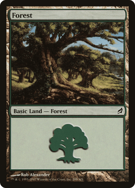 Forest (299) — Lorwyn