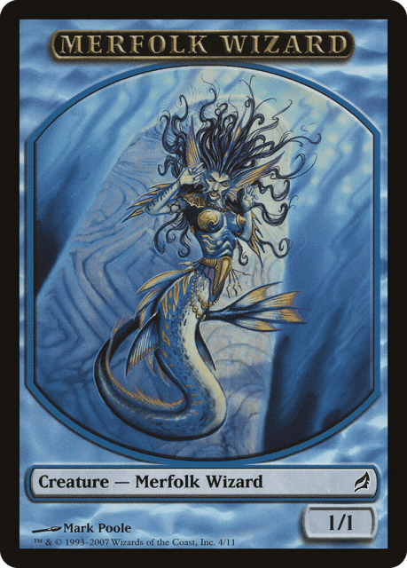 Merfolk Wizard (4) — Lorwyn