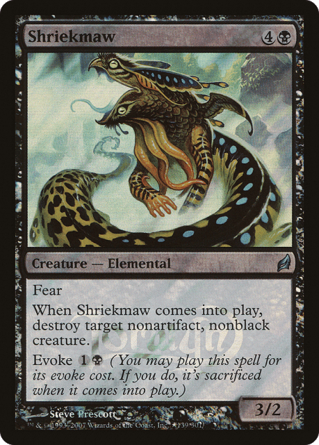 Shriekmaw (139★) — Lorwyn Promos