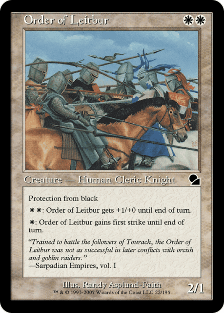 Order of Leitbur (22) — Masters Edition