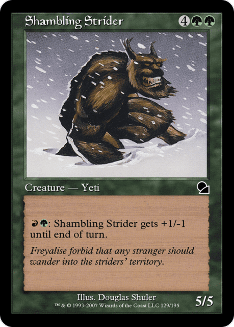 Shambling Strider (129) — Masters Edition