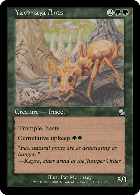 Yavimaya Ants (140) — Masters Edition