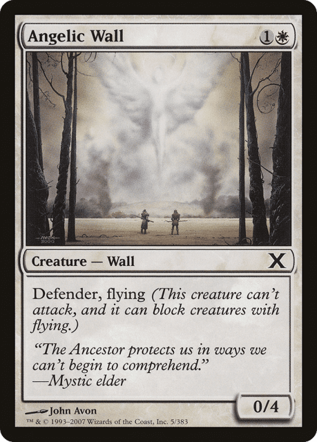 Angelic Wall (5) — Tenth Edition