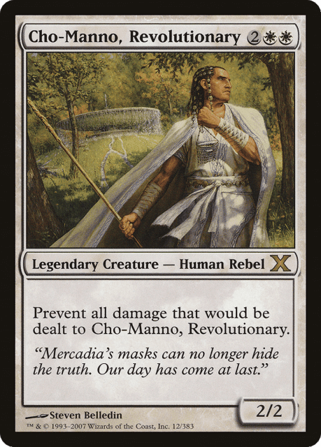 Cho-Manno, Revolutionary (12) — Tenth Edition