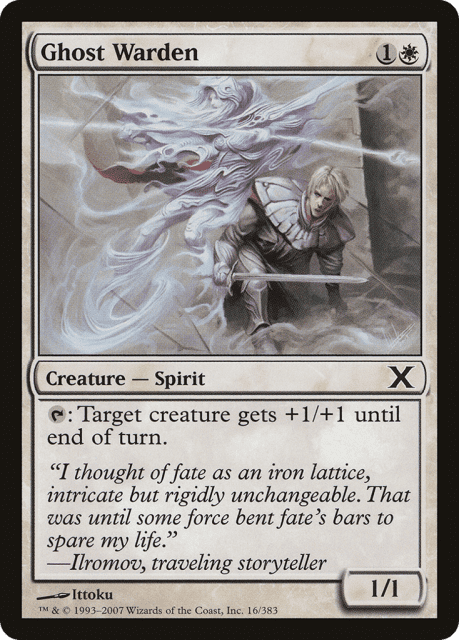 Ghost Warden (16) — Tenth Edition