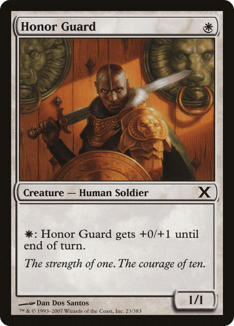 Honor Guard (23) — Tenth Edition