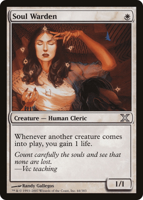 Soul Warden (44) — Tenth Edition
