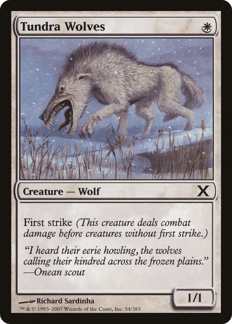 Tundra Wolves (54) — Tenth Edition