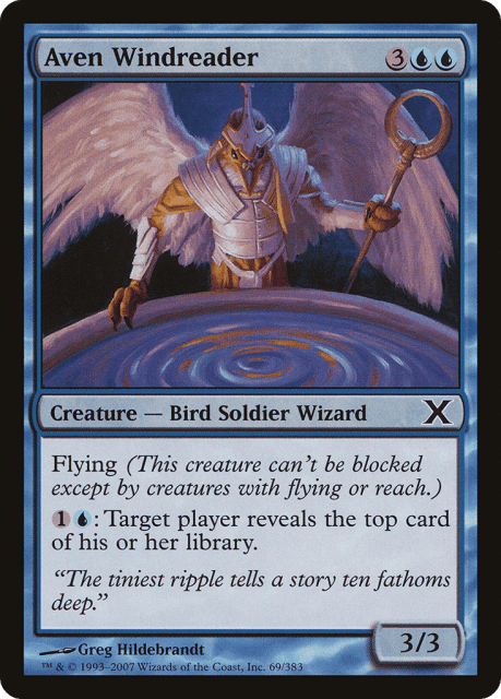 Aven Windreader (69) — Tenth Edition