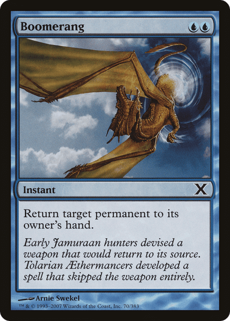 Boomerang (70) — Tenth Edition