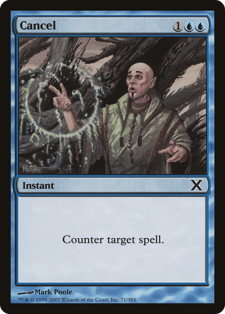 Cancel (71) — Tenth Edition