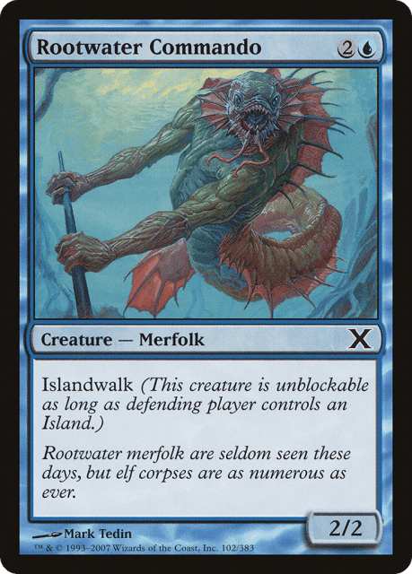 Rootwater Commando (102) — Tenth Edition