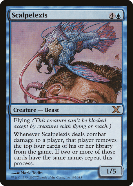 Scalpelexis (105) — Tenth Edition