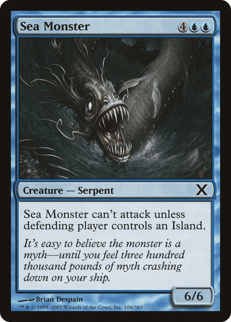 Sea Monster (106) — Tenth Edition