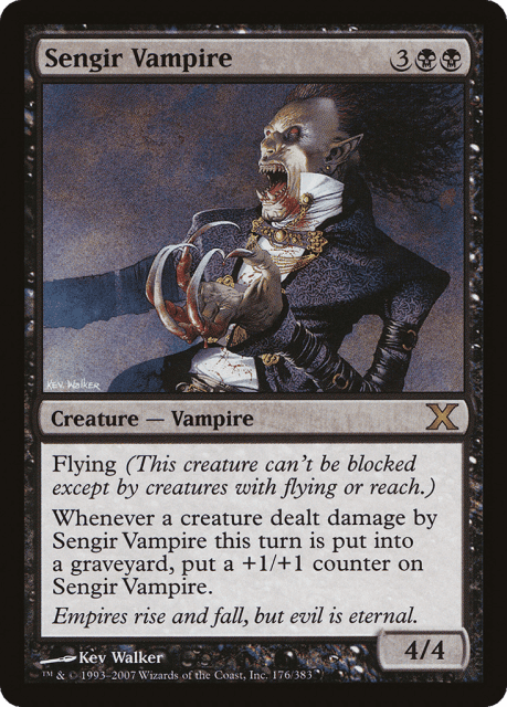 Sengir Vampire (176) — Tenth Edition