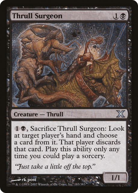 Thrull Surgeon (183) — Tenth Edition