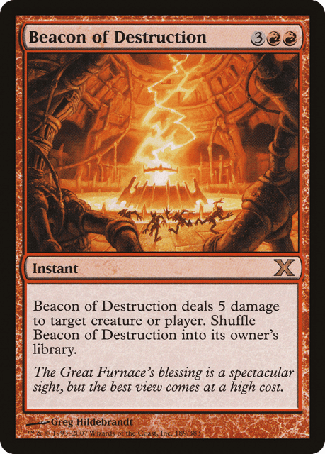 Beacon of Destruction (189) — Tenth Edition