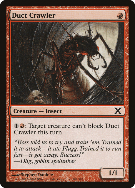 Duct Crawler (198) — Tenth Edition