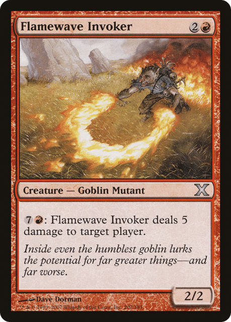 Flamewave Invoker (202) — Tenth Edition
