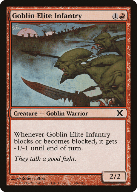 Goblin Elite Infantry (206) — Tenth Edition