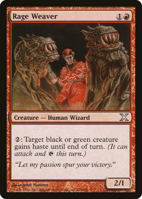 Rage Weaver (223) — Tenth Edition