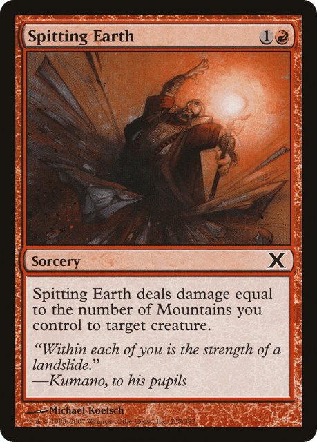 Spitting Earth (238) — Tenth Edition