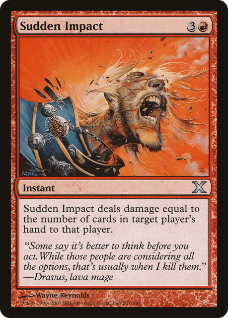 Sudden Impact (241) — Tenth Edition
