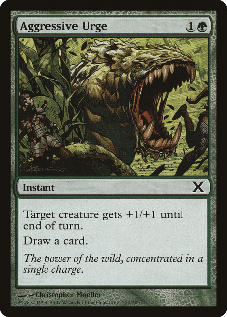 Aggressive Urge (250) — Tenth Edition