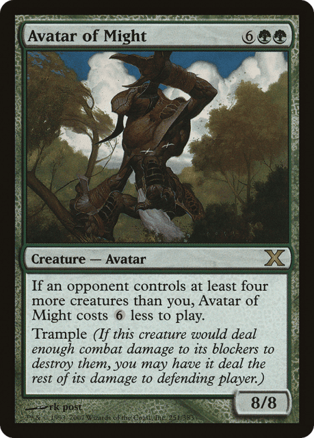 Avatar of Might (251) — Tenth Edition
