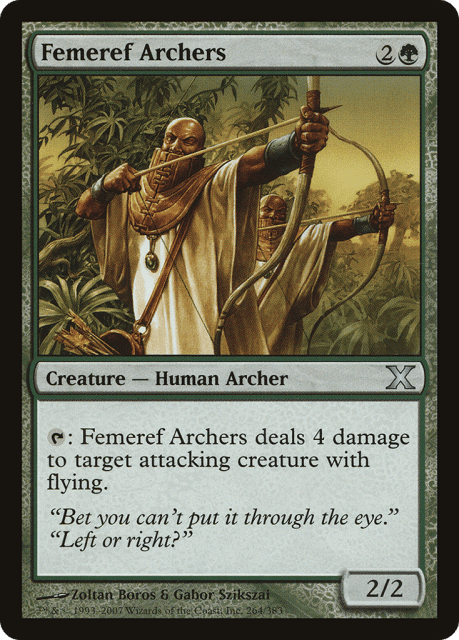 Femeref Archers (264) — Tenth Edition