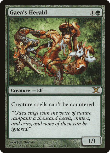 Gaea's Herald (265) — Tenth Edition