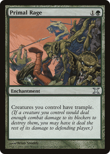 Primal Rage (286) — Tenth Edition