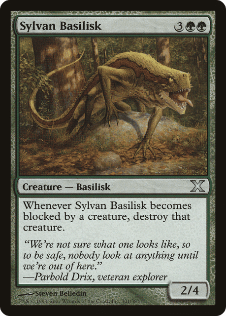Sylvan Basilisk (301) — Tenth Edition