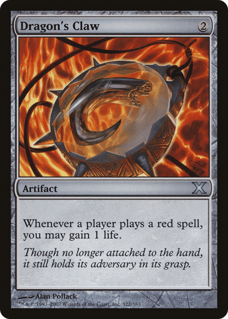 Dragon's Claw (322) — Tenth Edition