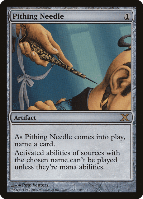 Pithing Needle (338) — Tenth Edition