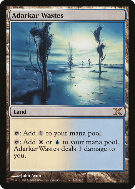 Adarkar Wastes (347) — Tenth Edition