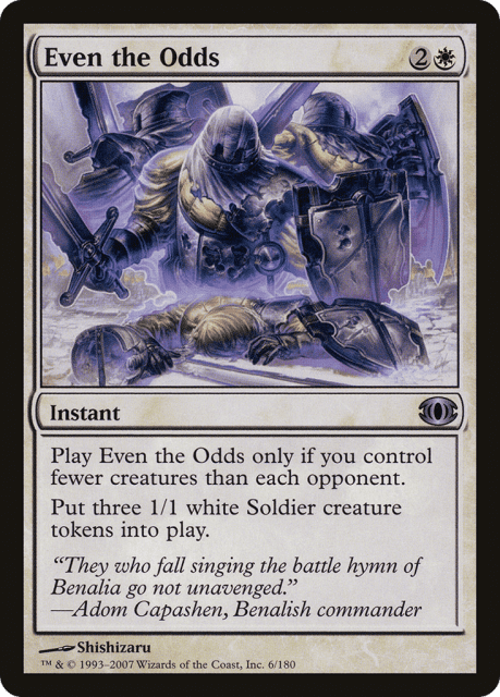 Even the Odds (6) — Future Sight