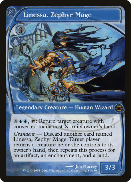 Linessa, Zephyr Mage (51) — Future Sight