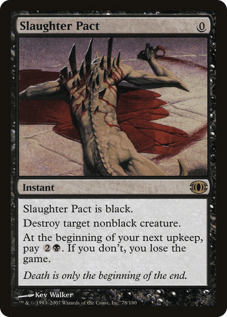 Slaughter Pact (78) — Future Sight