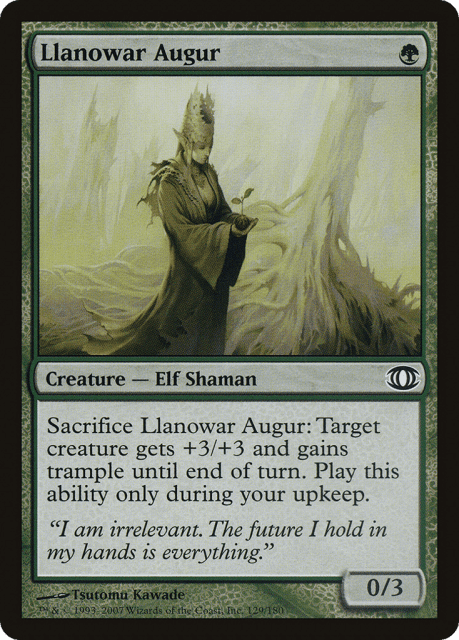 Llanowar Augur (129) — Future Sight