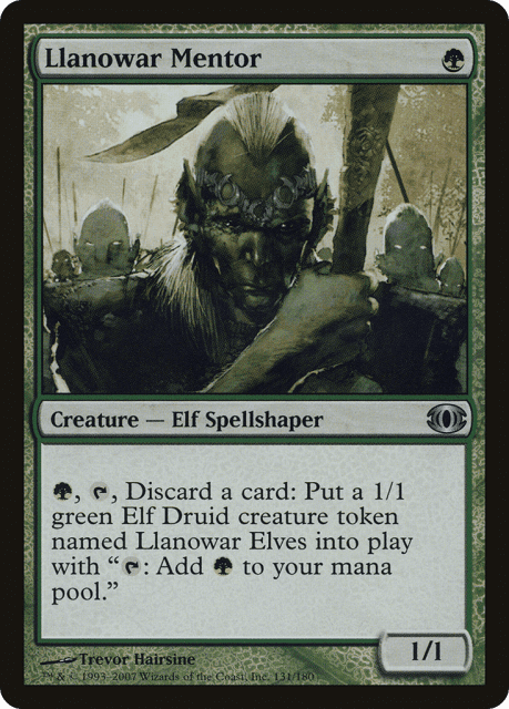 Llanowar Mentor (131) — Future Sight