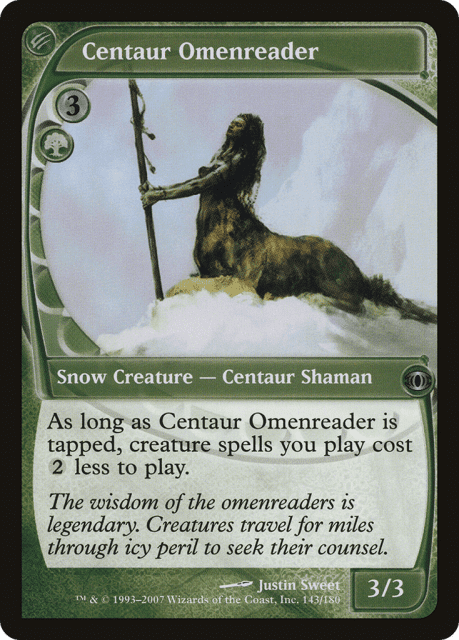 Centaur Omenreader (143) — Future Sight