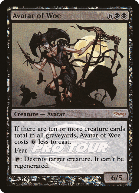 Avatar of Woe (2010) — Pro Tour Promos